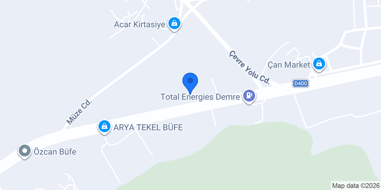 Coşkun peyzaj demre konumu