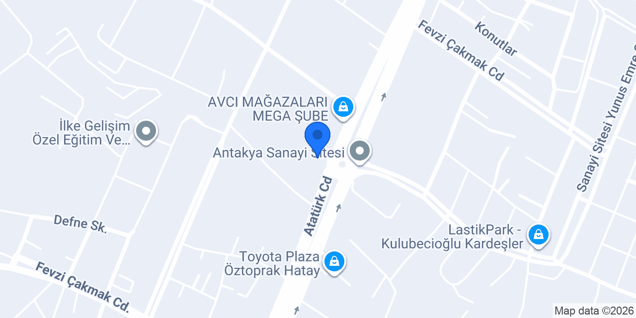 Meram Mobilya Ladin showroom konumu