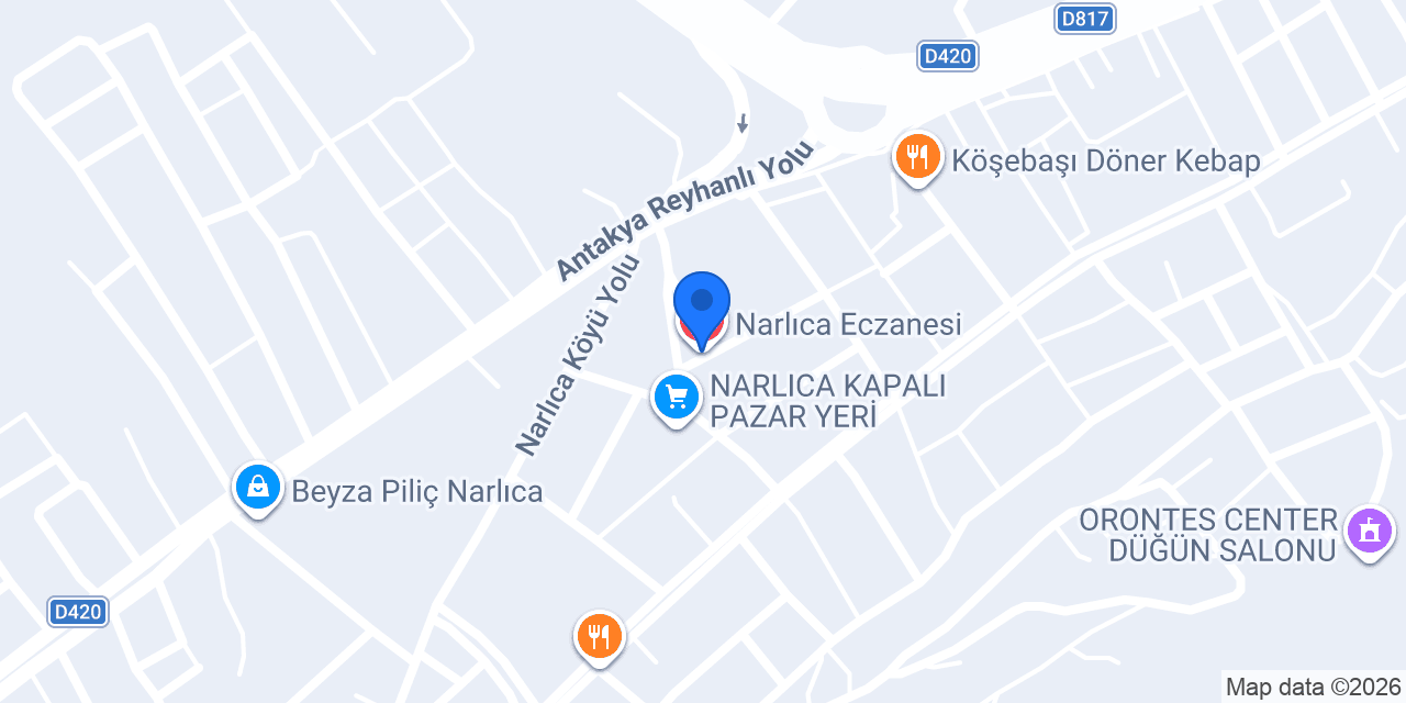 Narlıca Eczanesi konumu