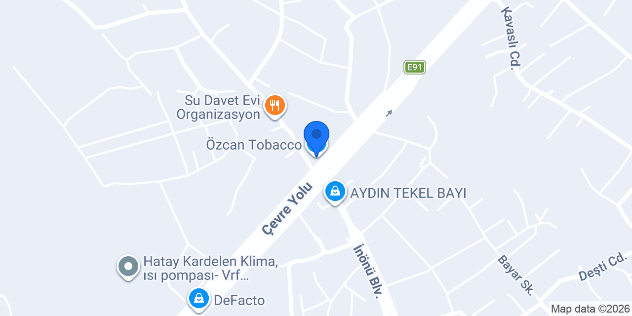 Özcan Tobacco konumu
