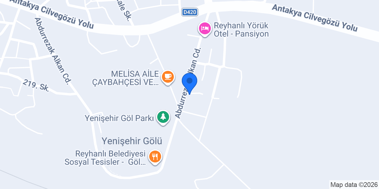 Reyhanlı Miray Otel konumu