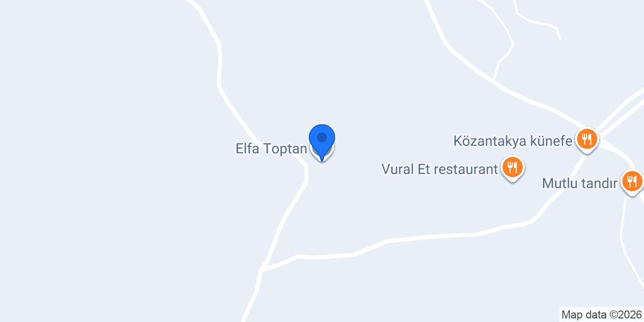Elfa Toptan konumu