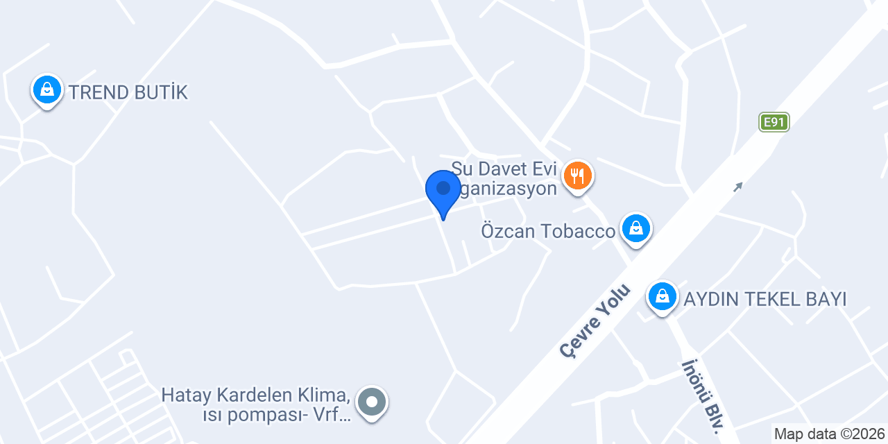 Necdet Erkek Kuaförü konumu
