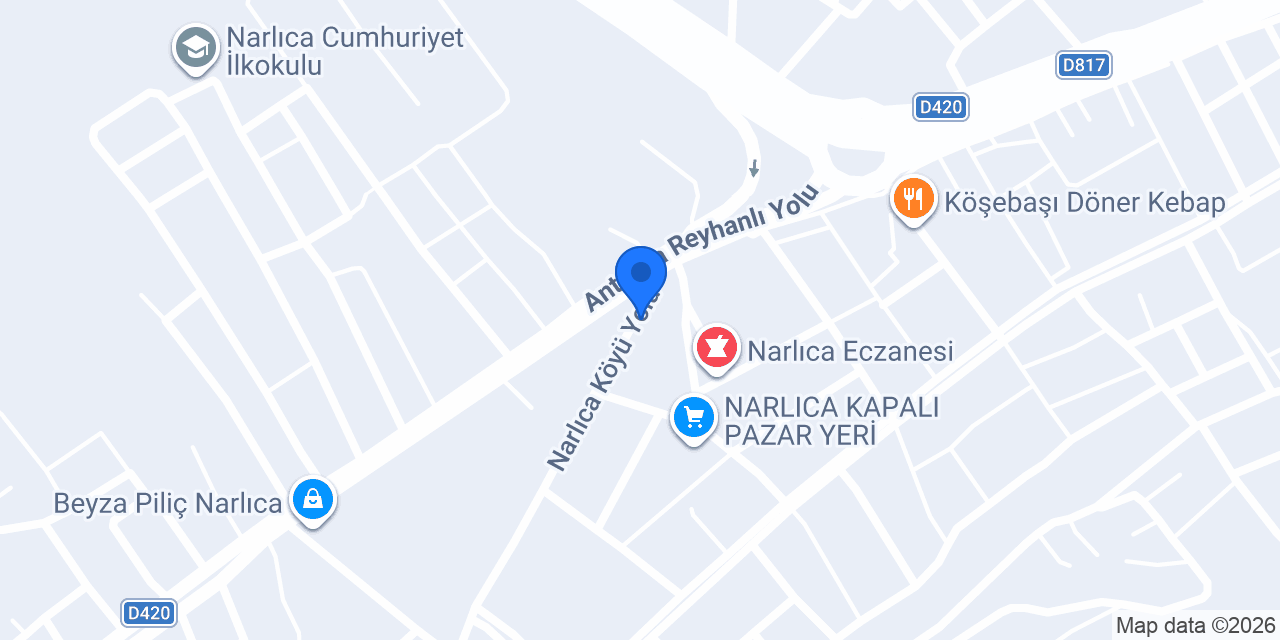 Narlıca Taksi konumu