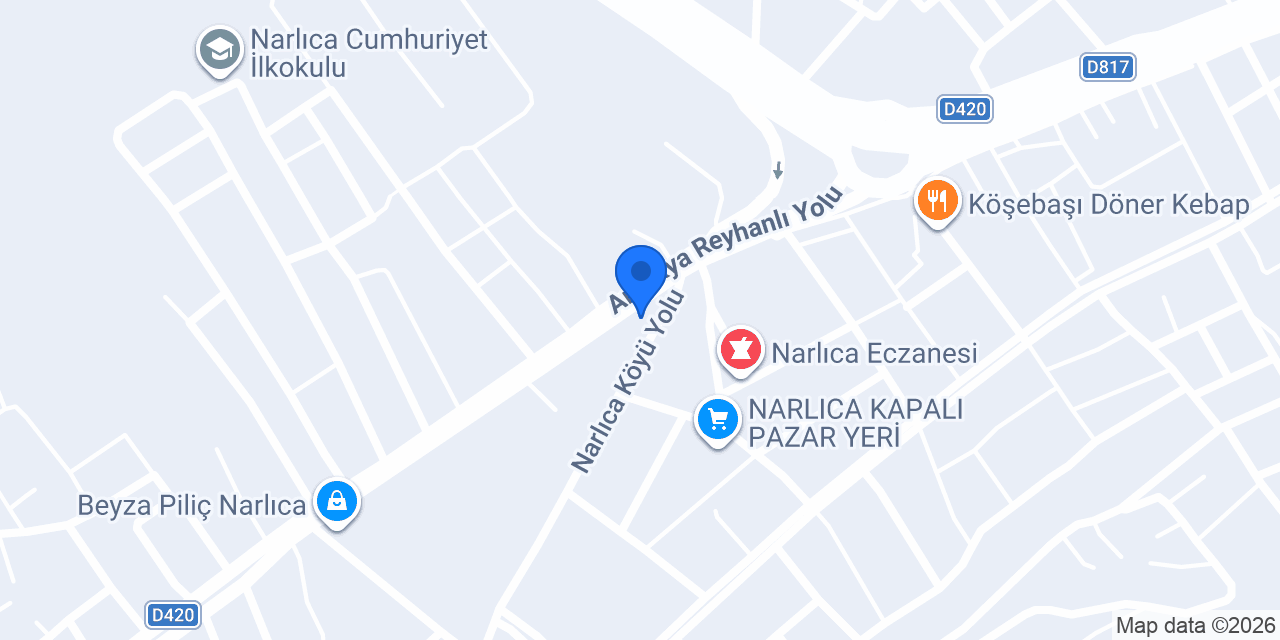 AMANOS YANGIN SÖNDÜRME ANTAKYA / HATAY konumu