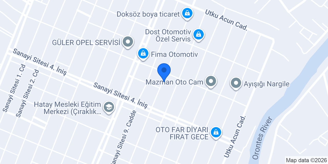 DEMİR BOYA DETAİLİNG MARKET konumu