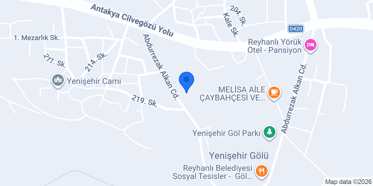 Bahçe Cafe Yenişehir konumu