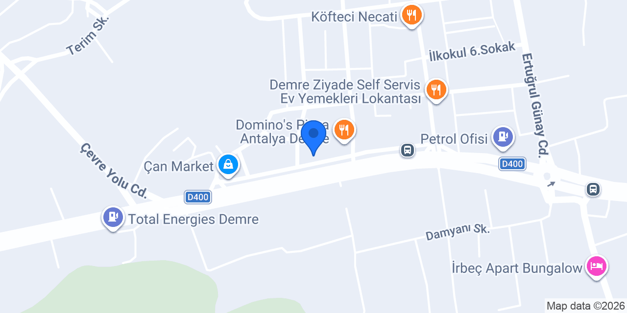 DEM-MAR TİCARET konumu