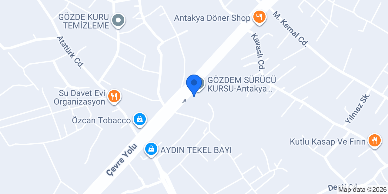Hatay Kardaş Psikoteknik konumu