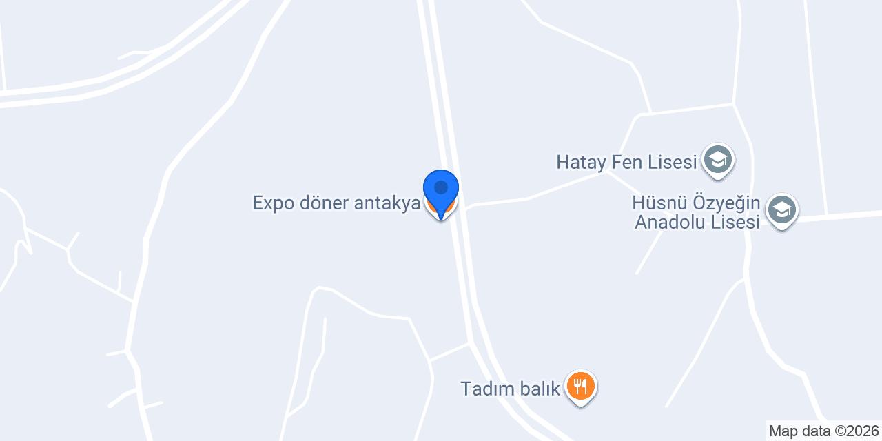 Expo döner antakya konumu