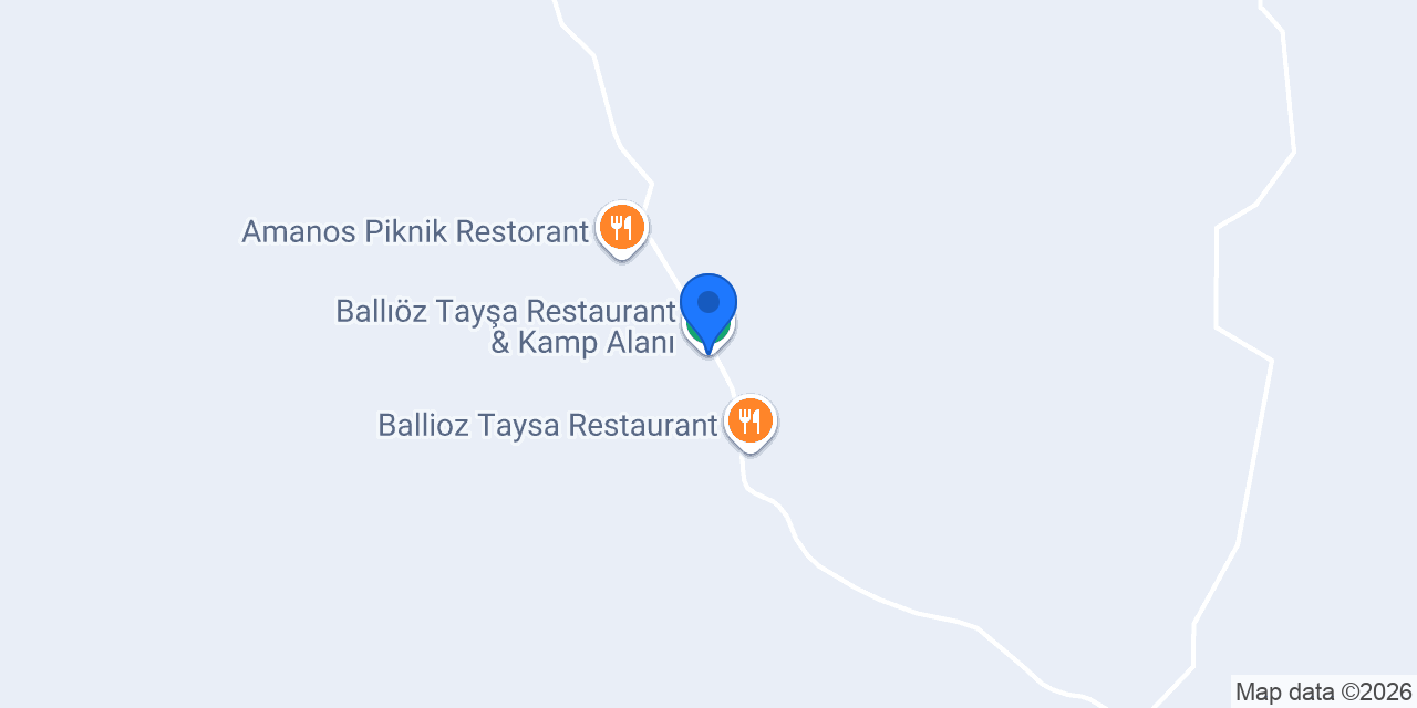 Ballıöz Tayşa Restaurant & Kamp Alanı konumu