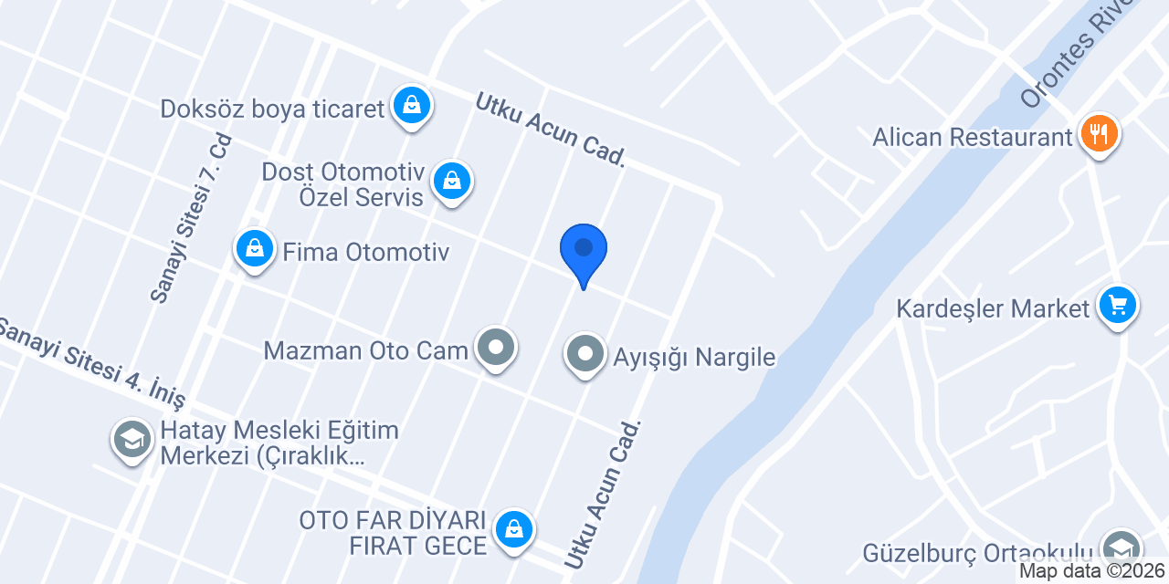Elit Auto Hasar Onarım Merkezi konumu