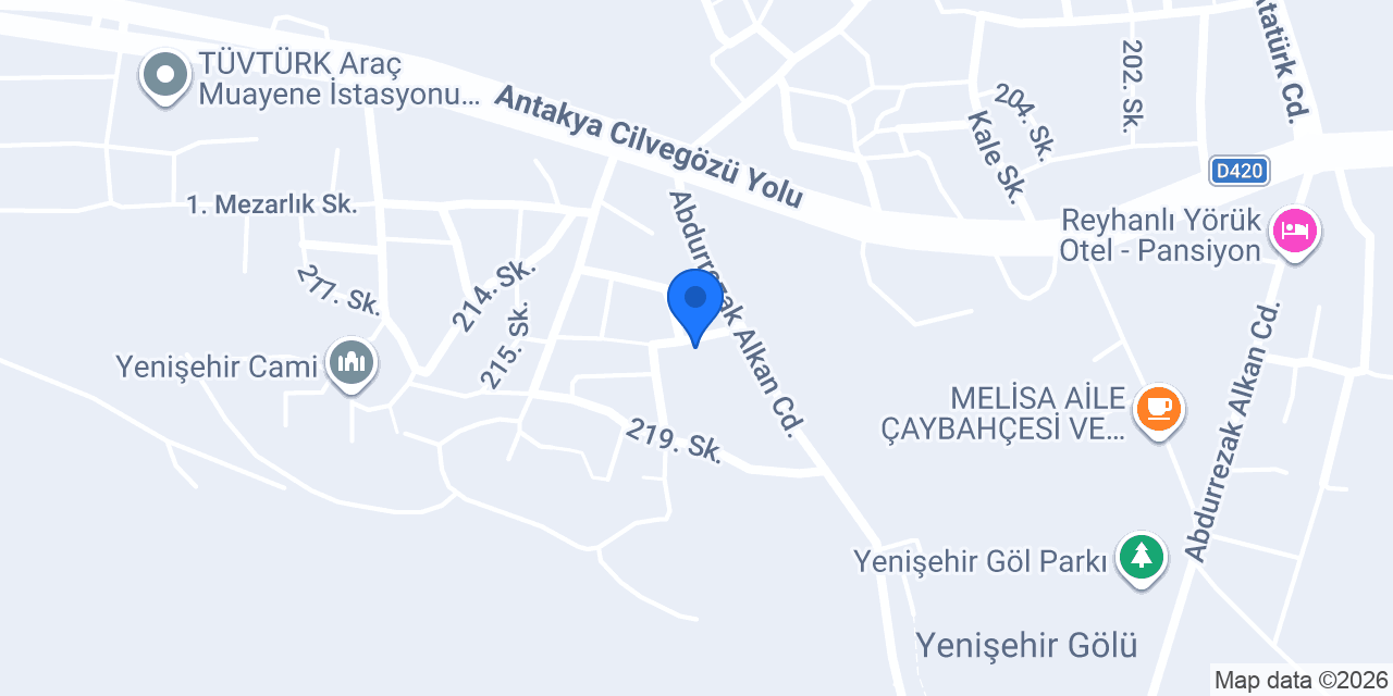 Yenişehir İlkokulu konumu