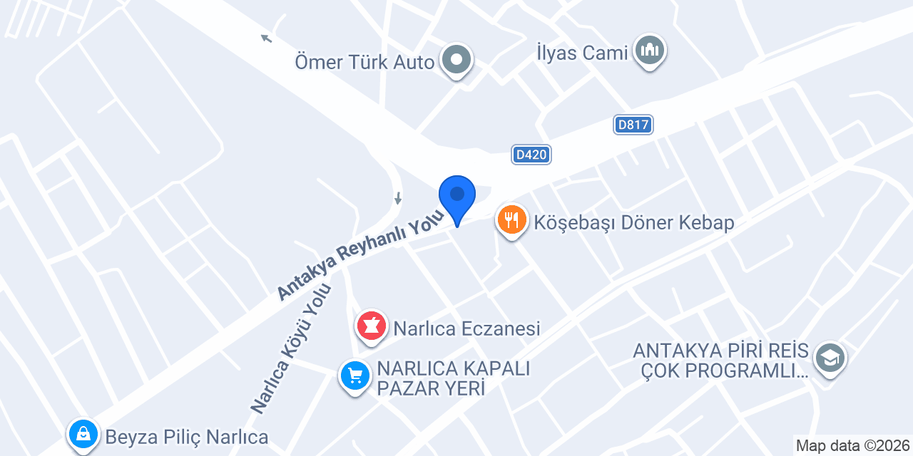 AYTEM YEMEKÇİLİK-HATAY konumu