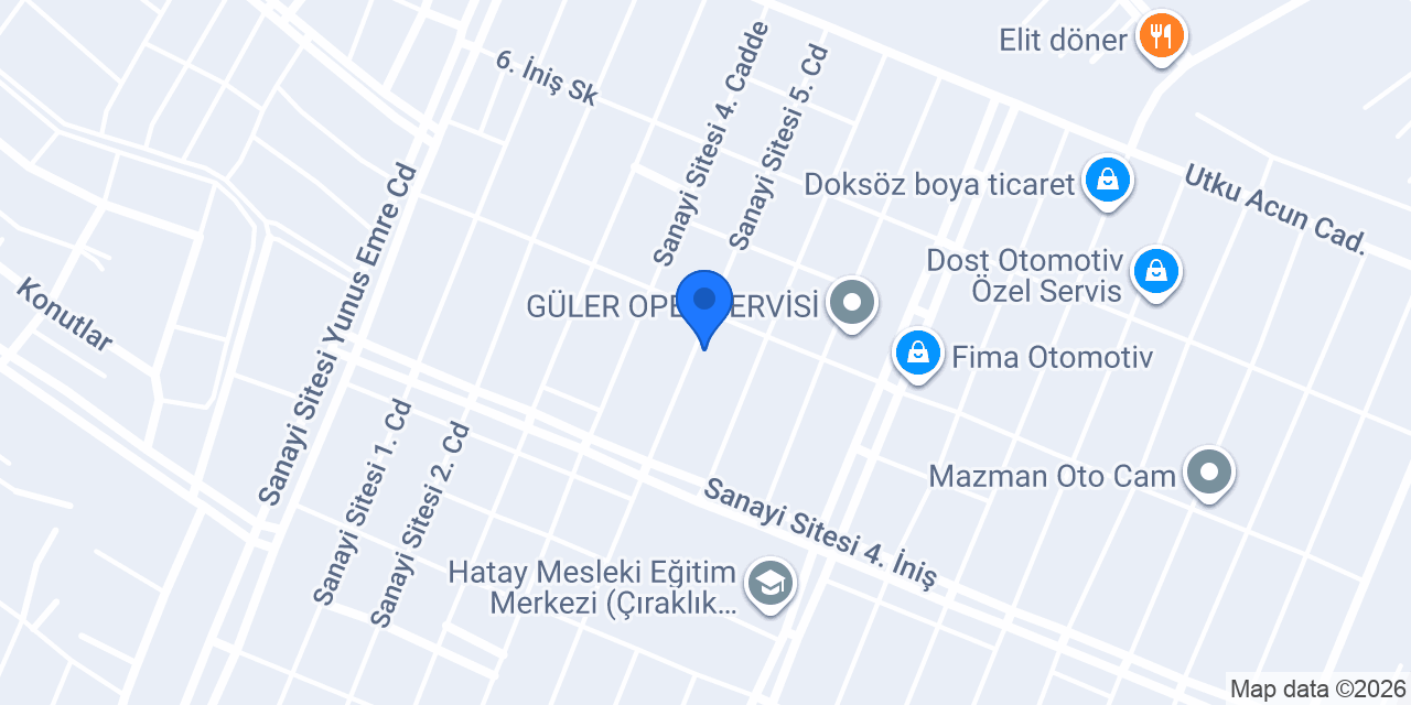 Ünal Orman Ürünleri konumu