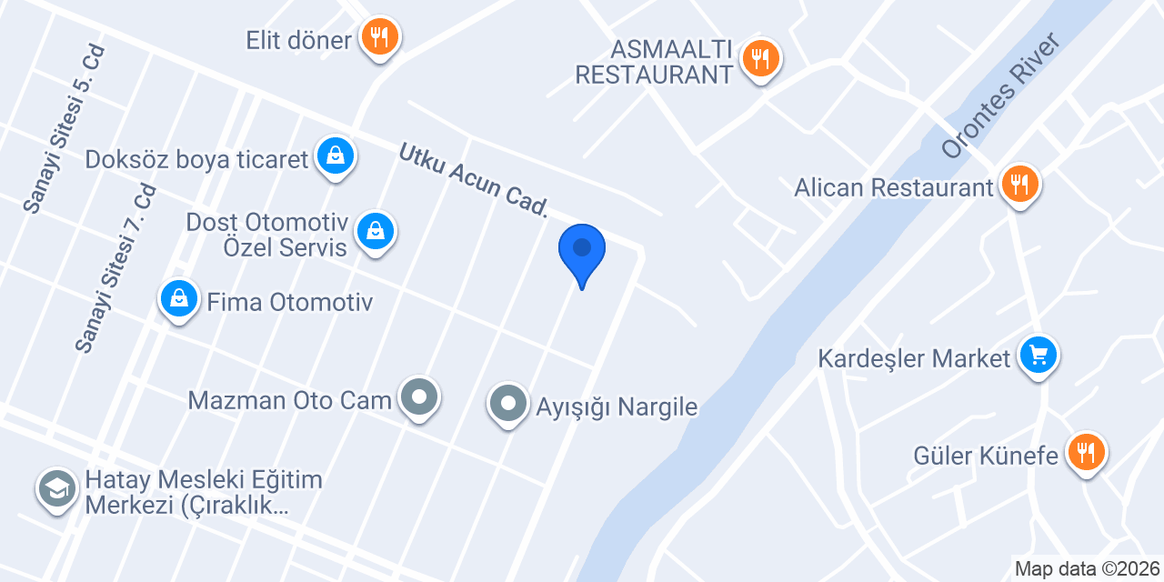 TOPAL OTOMOTİV konumu