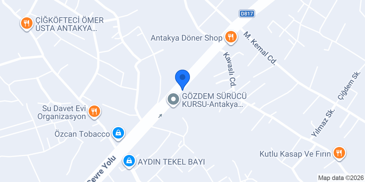 Hatay Petshop konumu