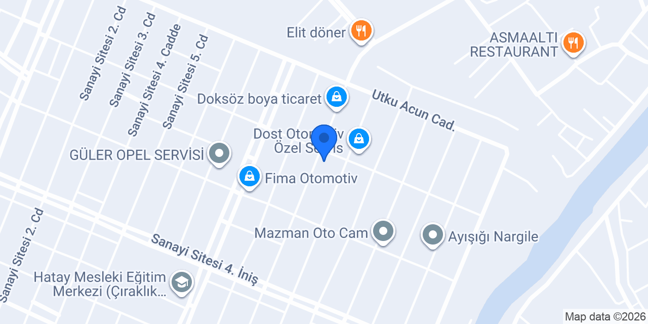 Şükrü oto döşeme konumu