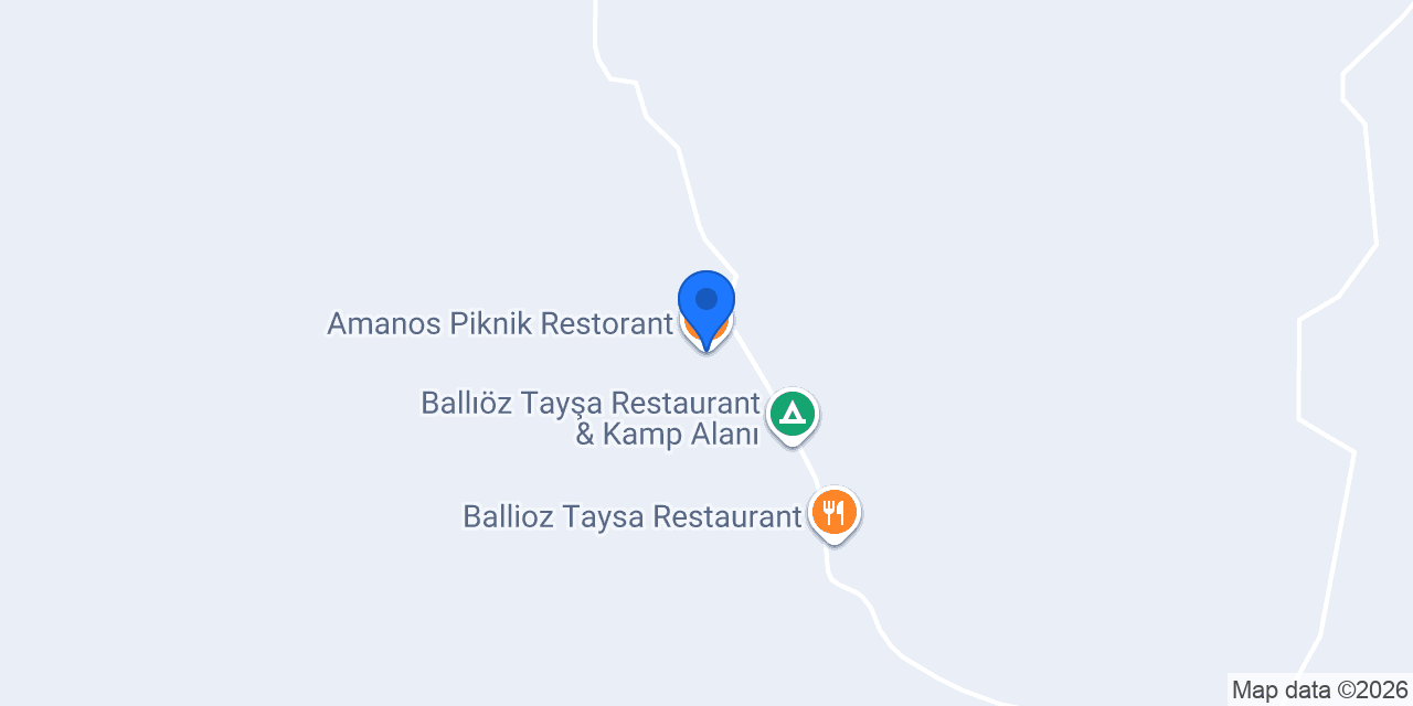 Amanos Piknik Restorant konumu