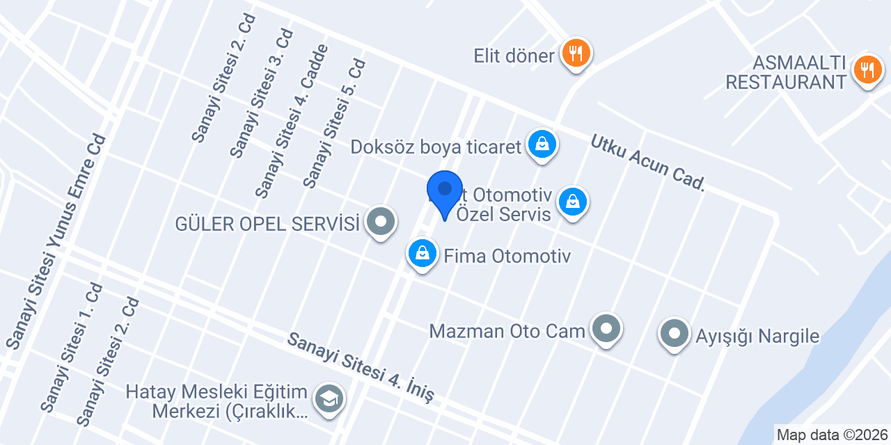 efe otomotiv konumu