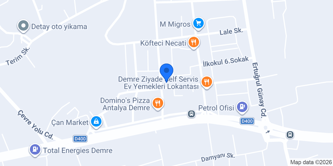 Demre Noterliği konumu