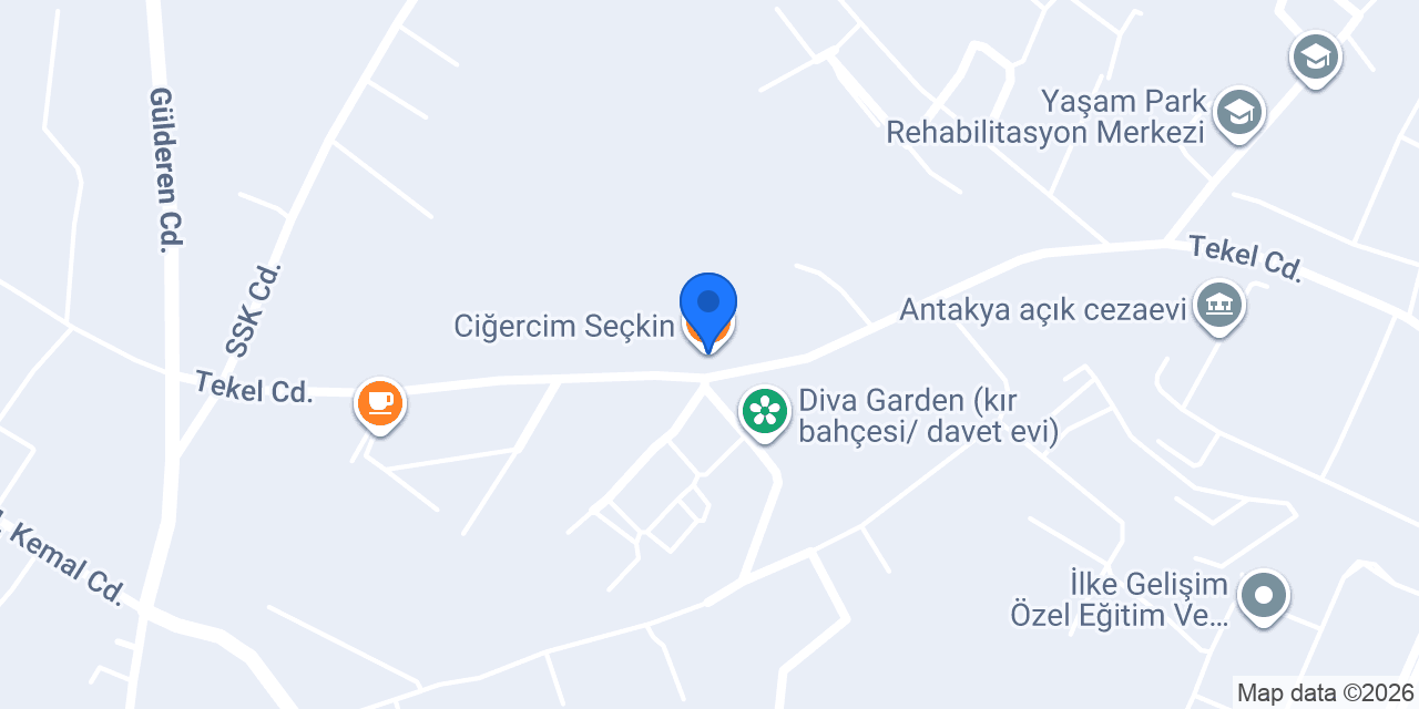 Ciğercim Seçkin konumu