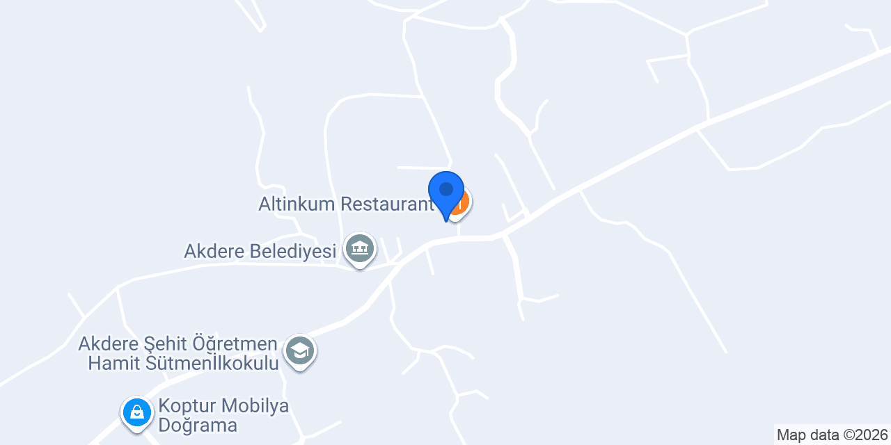 Altinkum Restaurant konumu