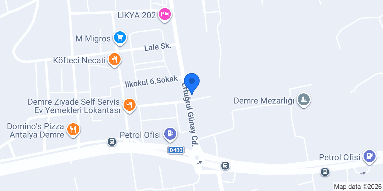Diyetisyen Merve Sultan Yılmaz konumu
