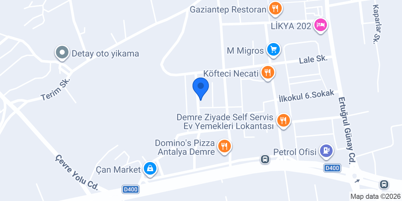HEMŞİRE HATİCE MAİDE ŞAHİN konumu