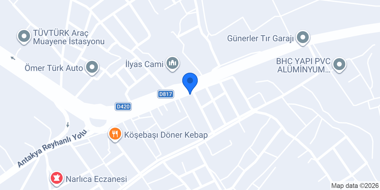 Kılıç oto döşeme konumu