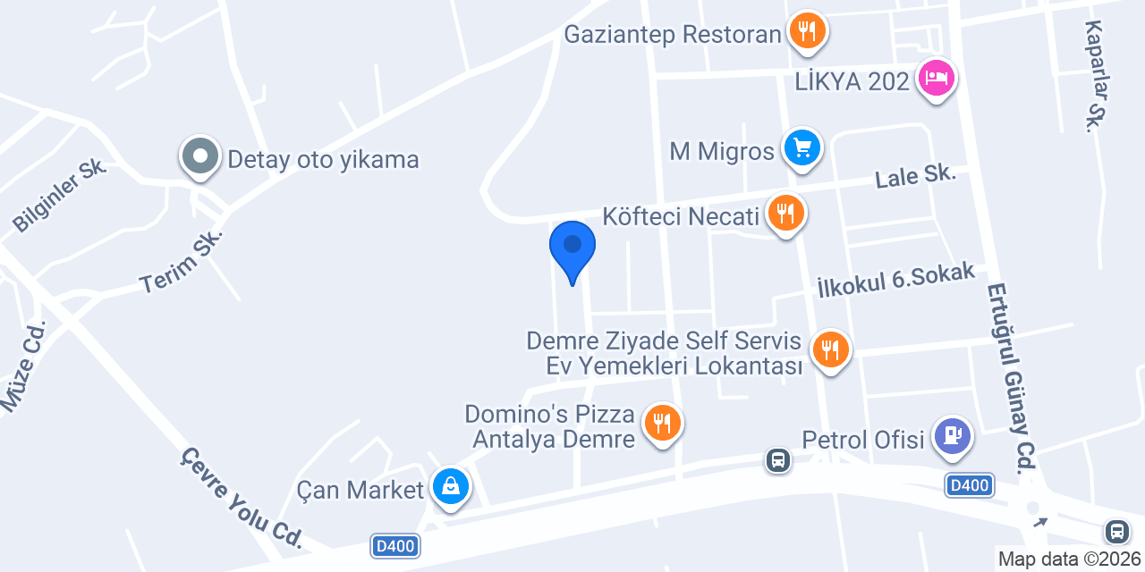 VitrA - Artema - Es Sarıca Yapı konumu