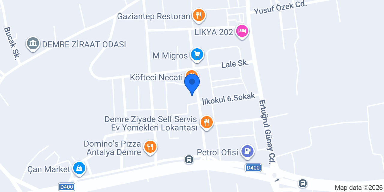YENİ YAŞAM ECZANESİ konumu