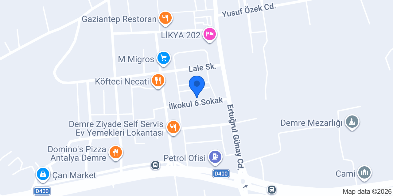 Kepçeli elektrik konumu