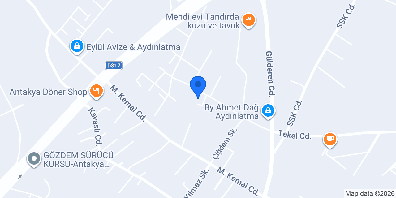 Cafe'de Huzur konumu