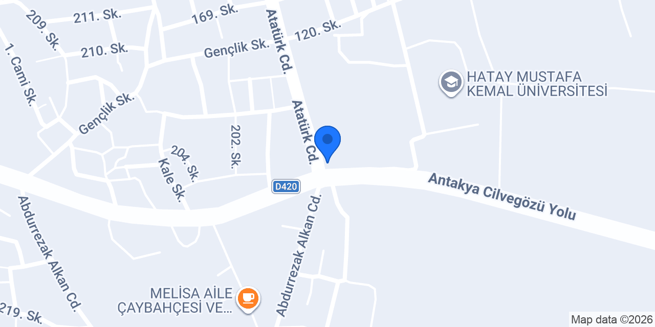 BEREKET KÖFTE HATAY REYHANLI konumu
