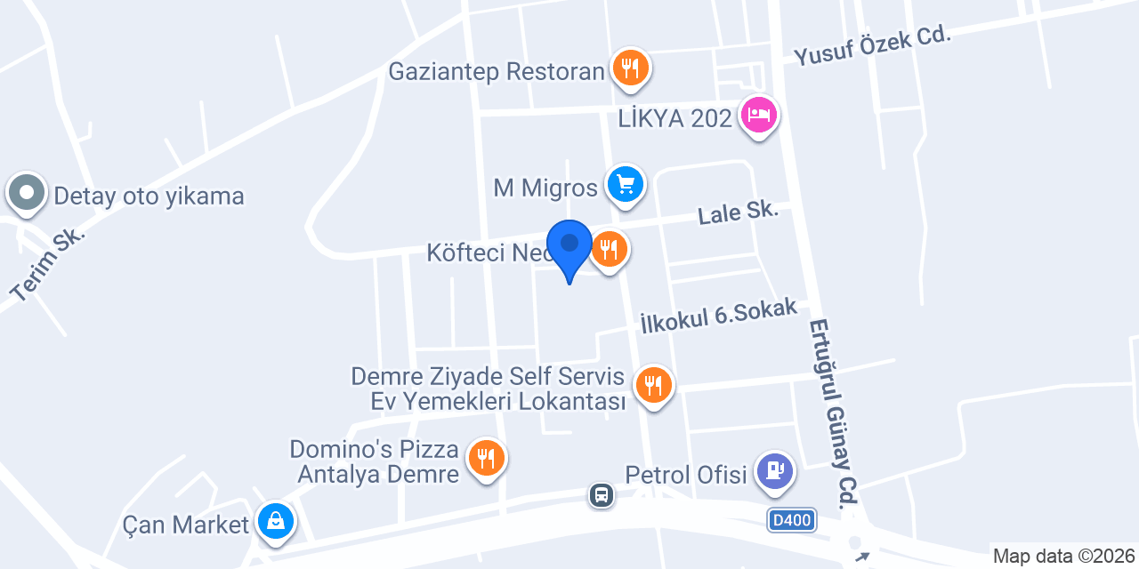 Bizim Mutfak konumu
