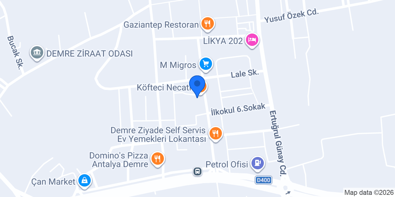 İklimsa Yetkili Satıcı konumu