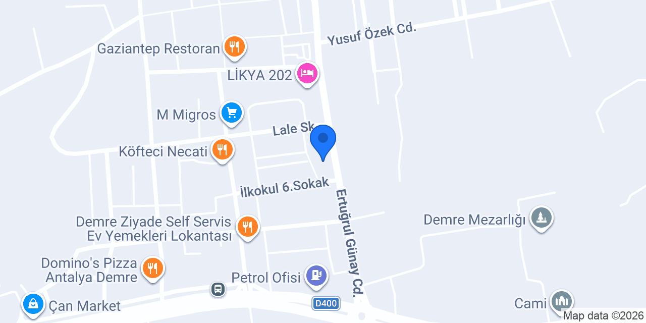 Aygaz Tüp Bayisi konumu