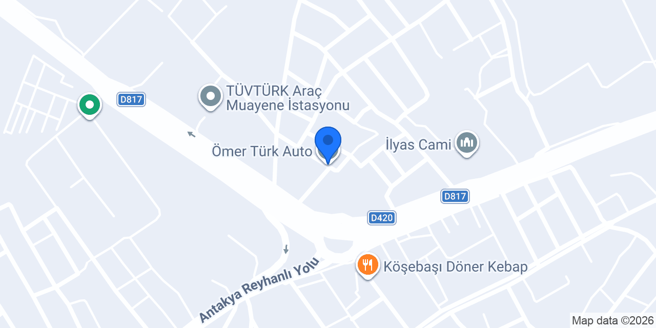 Ömer Türk Auto konumu