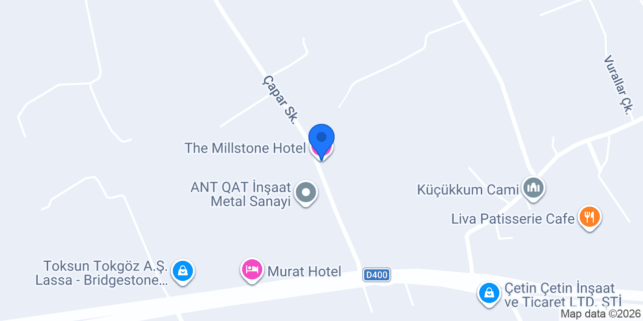 The Millstone Hotel konumu