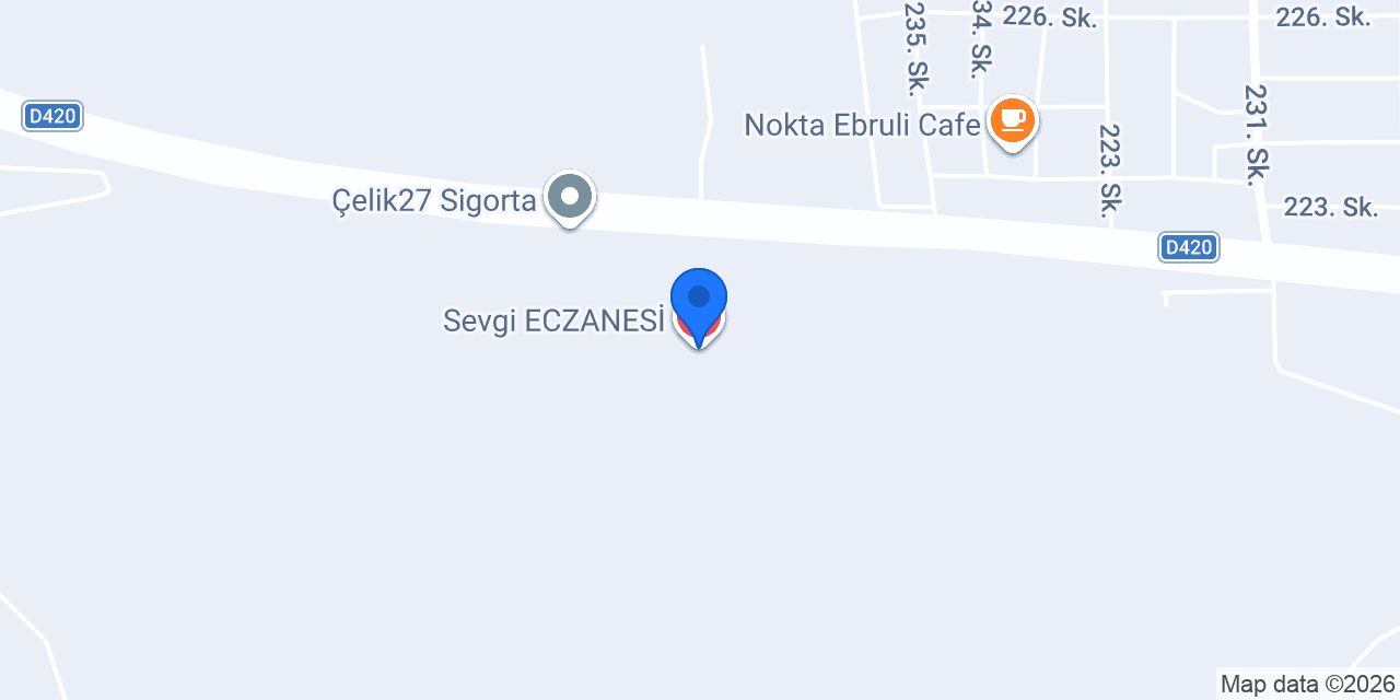 Sevgi ECZANESİ konumu