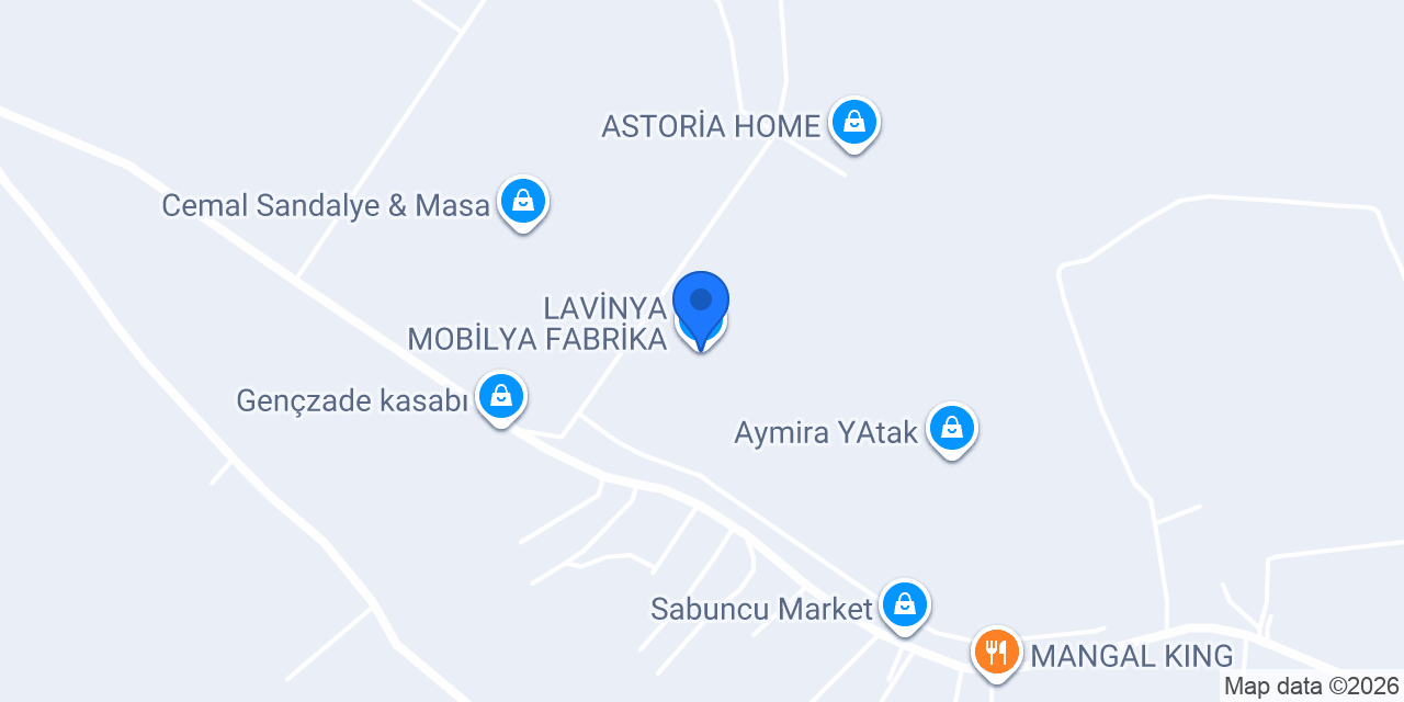 LAVİNYA MOBİLYA FABRİKA konumu