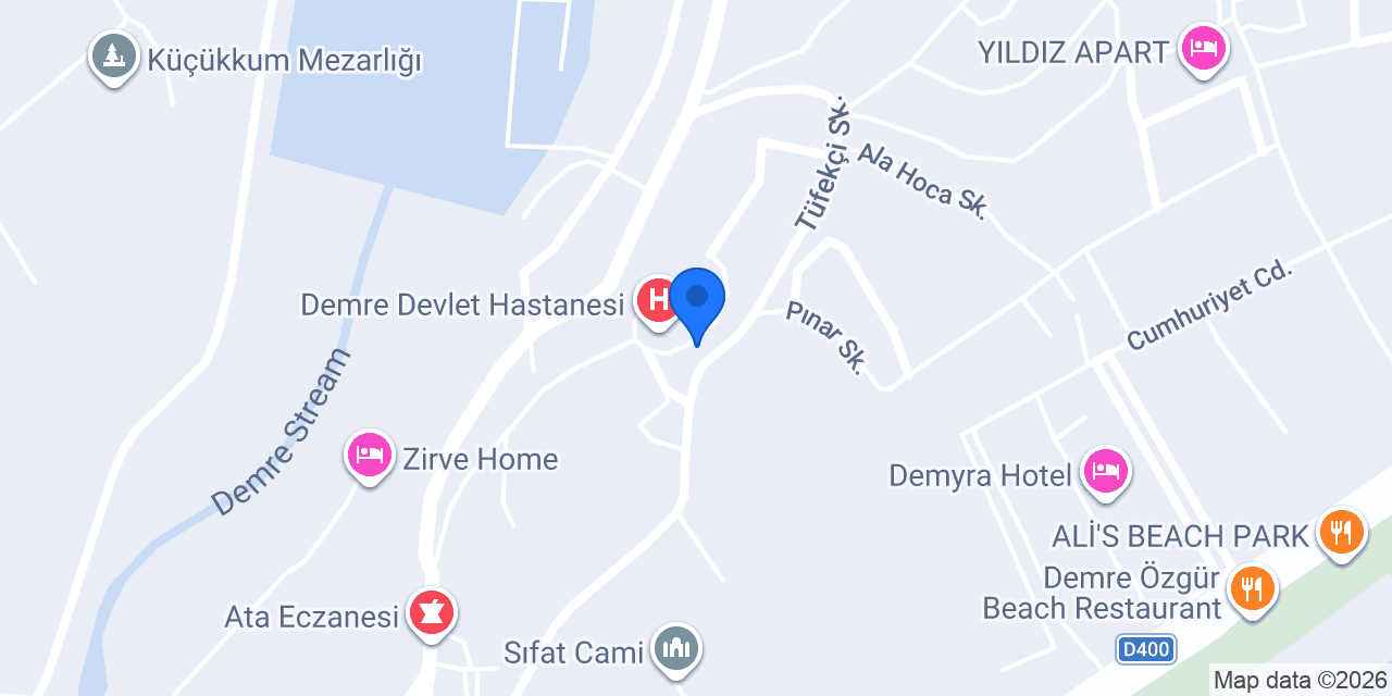 Beymelek Aile Sağlığı Merkezi konumu