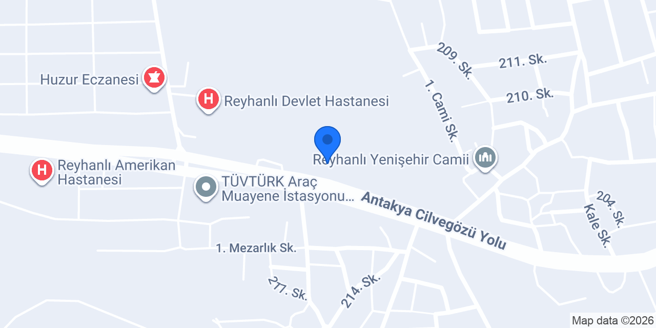 Orontes Center Bayan Apartları konumu