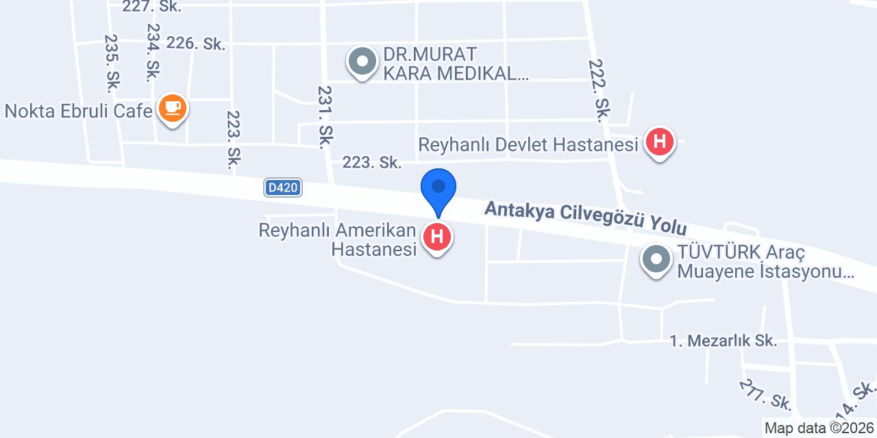 Op. Dr. Asaf Bozkaya konumu