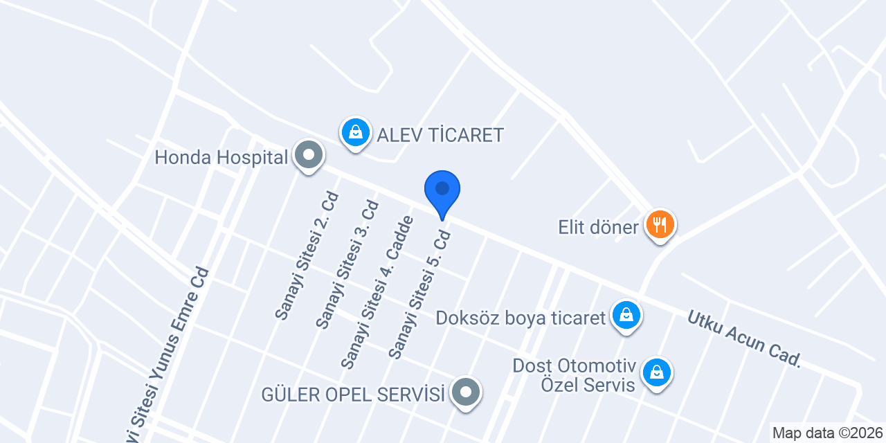 Doğa Tarım Makineleri konumu
