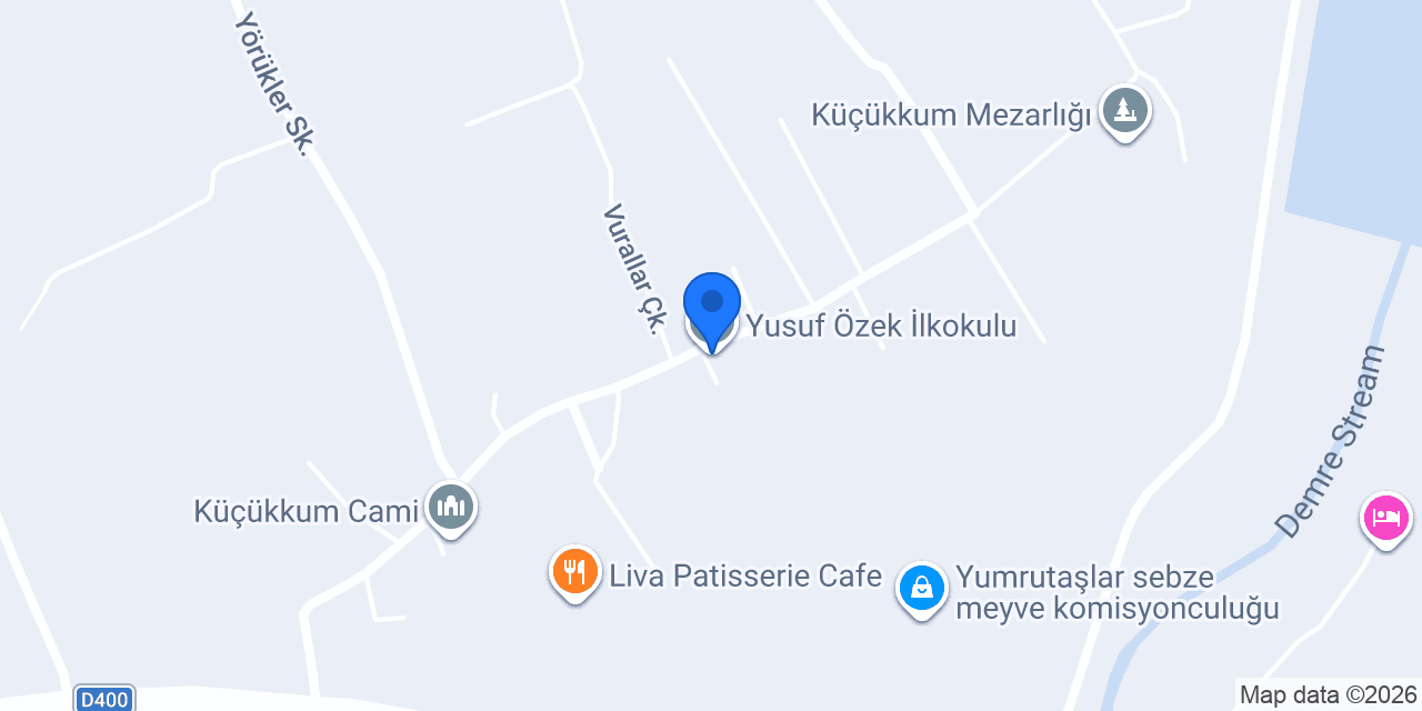 Yusuf Özek İlkokulu konumu