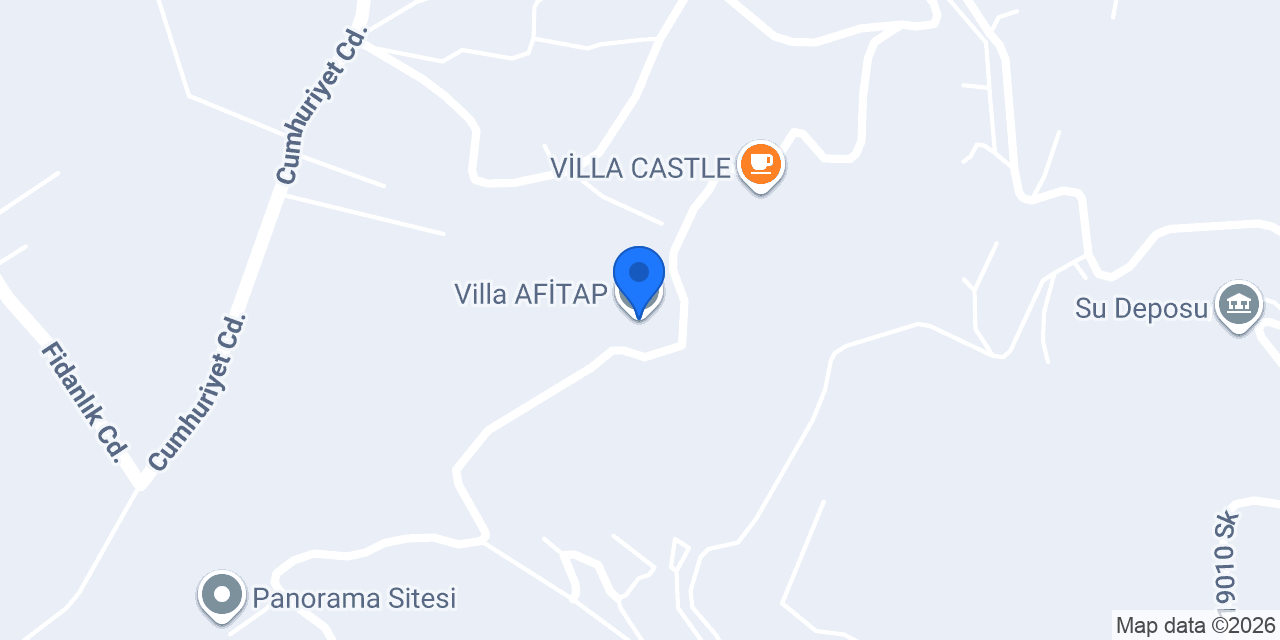 Villa AFİTAP konumu