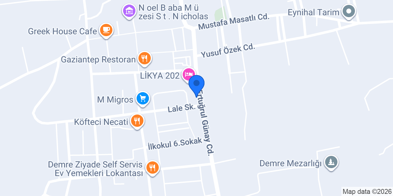 Bi'Cafe konumu