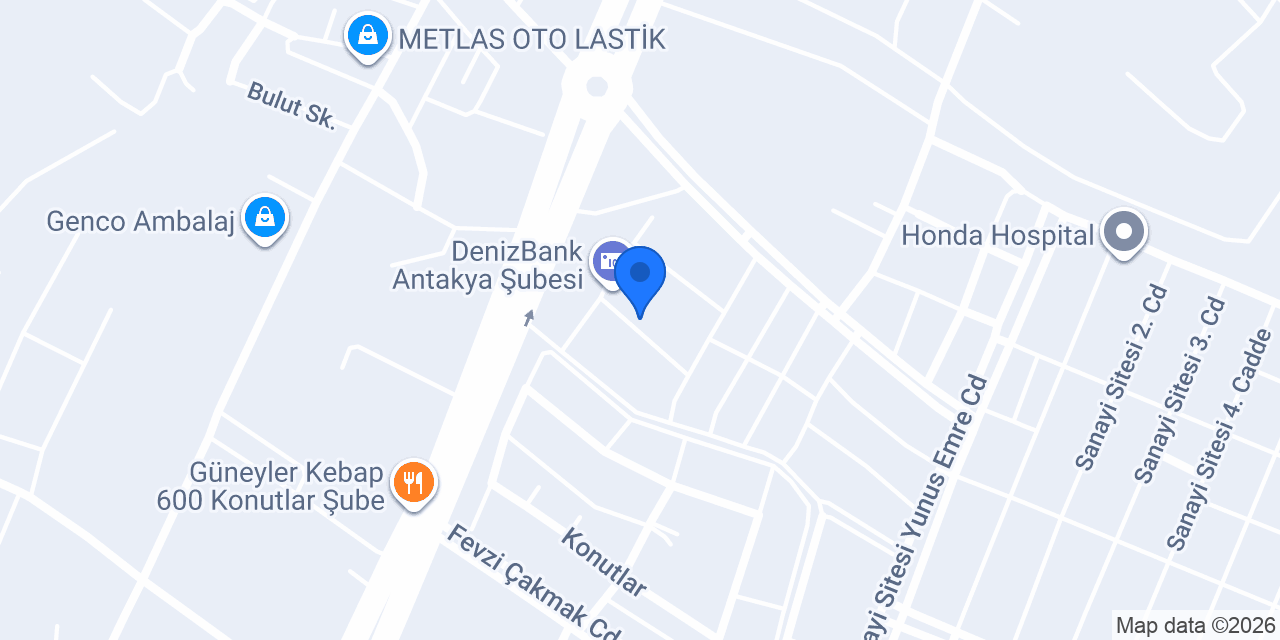 HATAY İZ ENERJİ konumu